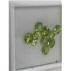 Image 1 : Lot of 10 - 1.08 total Carat Peridot Gemstones