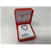 Image 2 : Ladies Heart shaped multi stone pendant with chain