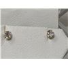Image 1 : Ladies Diamond Solitaire Earring set in 10K gold