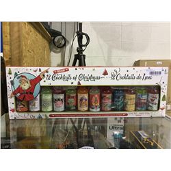 Rockin' 12 Cocktails of Christmas Cocktail Mixers (12 x 70mL)