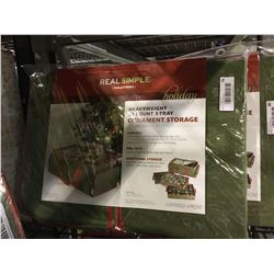 Real Simple Solutions Heavyweight 72 Count 3-Tray Ornament Storage