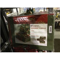 Real Simple Solutions Heavyweight 72 Count 3-Tray Ornament Storage