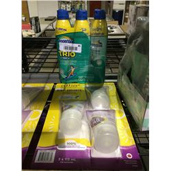 Coppertone Contiguous Spray 60 SPF 3-Packand Alba Botanica KidsSunscreen LotionLot of 2