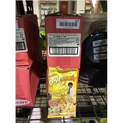 Case of Pop Show Vanilla Cream Microwave Popcorn (25 x 80g) Lot of 2