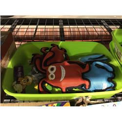 Bin of Knight Pet Dog Toys