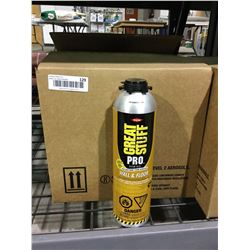 Case of Great Stuff Pro Polyurethane Foam Adhesive (12x751g)