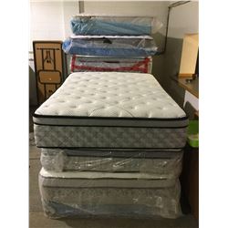 Queen Size Pillow Top Mattress (demo model in plastic)