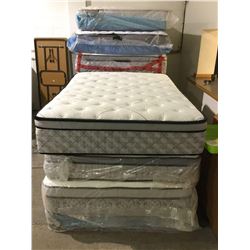 Queen Size Pillow Top Mattress (demo model in plastic)