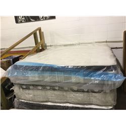 King Size Pillow Top Mattress (demo floor model in plastic)