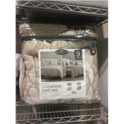 Tiago 9-Piece King Size Bed Set