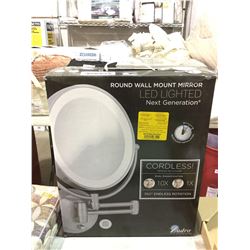 Round Wall Mount Mirror LED Lighted