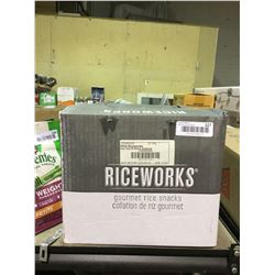 Case of Rice Works Sea Salt and Black Sesame (12x155g)