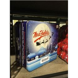 Mrs Fields Holiday Assorted Soft Baked Cookies Tin (397g) Lot of 2