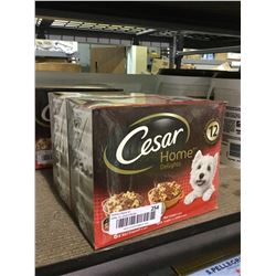 Cesar Home Delights Dog Food (12 x 100g) Lot of 2