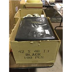 Case of Black Garbage Bags (42 x 48)