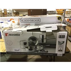 BergnerStainless Steel Cookware Set (As is)