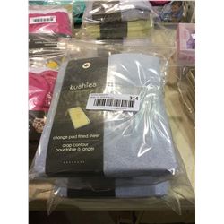 Kushies Change Pad Fitted Sheet Lot of 3