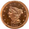 Image 1 : 1842 First Restrike Proof Breen 1-B R6+ PCGS graded PR65 Red & Brown