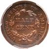 Image 2 : 1857 Breen 1-B (doubled T in CENT) R4 PCGS graded PR66 Brown
