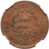 Image 2 : 1798/7 S-152 R2 Overdate Large 8 over 7 NGC graded AU58