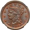 Image 1 : 1847 N-22 R3+ NGC graded MS67 Brown
