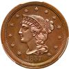 Image 1 : 1857 N-5 R5+ PCGS graded PR65 Red & Brown, CAC Approved