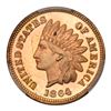 Image 1 : 1864 Indian Head Cent. Bronze, with "L". PCGS PF64