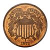 Image 1 : 1873 Two Cents. Closed 3. PCGS PF65