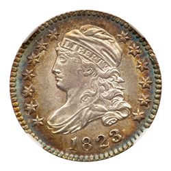 1823/2 Capped Bust Dime. Small E's. NGC MS65