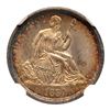 Image 1 : 1837 Liberty Seated Dime. NGC MS66