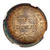 Image 2 : 1837 Liberty Seated Dime. NGC MS66
