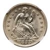 Image 1 : 1853 Liberty Seated Dime. Arrows. NGC MS67