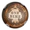 Image 2 : 1866 Liberty Seated Dime. NGC PF68