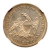 Image 2 : 1863 Liberty Seated Quarter Dollar. NGC MS66