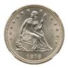 Image 1 : 1878-S Liberty Seated Quarter Dollar. NGC MS65
