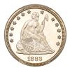 Image 1 : 1883 Liberty Seated Quarter Dollar. PCGS PF68