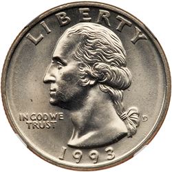 1993-D. NGC MS67