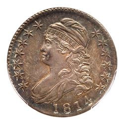 1814 Capped Bust Half Dollar. PCGS MS65