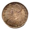 Image 1 : 1827 Capped Bust Half Dollar. Curl base 2. PCGS MS65