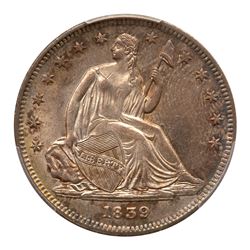 1839 Liberty Seated Half Dollar. No drapery. PCGS MS64