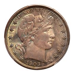 1903-O Barber Half Dollar. PCGS MS66