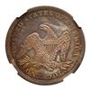 Image 2 : 1843 Liberty Seated Dollar. NGC MS64