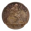 Image 1 : 1846 Liberty Seated Dollar. NGC MS65