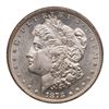 Image 1 : 1878 Morgan Dollar. 7 tail feathers, reverse of 1878. PCGS MS63