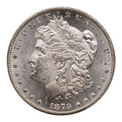 1879-S Morgan Dollar. Reverse of 1878. PCGS MS63