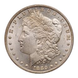 1880/79-CC Morgan Dollar. Reverse of 1878. PCGS MS64