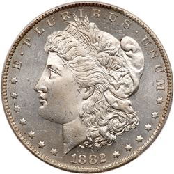 1882-O Morgan Dollar. PCGS MS65