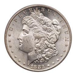 1883-S Morgan Dollar. PCGS MS63