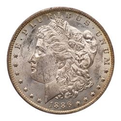 1886-O Morgan Dollar. PCGS MS60
