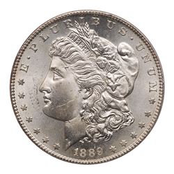 1889-S Morgan Dollar. PCGS MS63